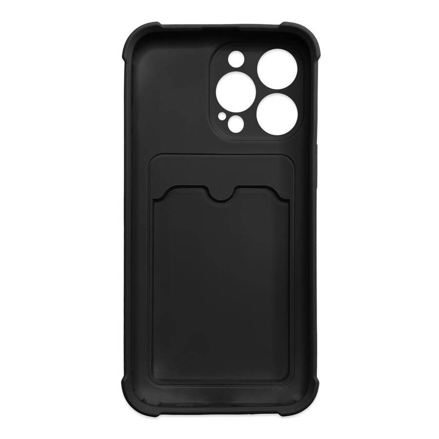 CARD ARMOR CASE COVER FOR IPHONE 12 PRO CARD WALLET AIR BAG ARMORED HOUSING BLACK