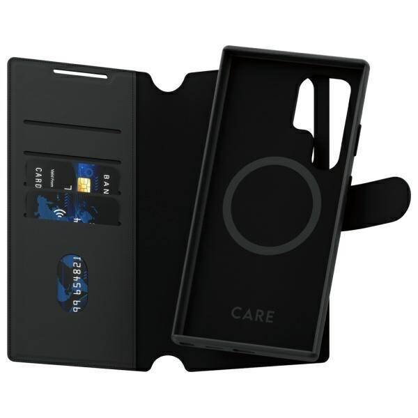 CARE by PanzerGlass Feature Tango 2in1    Wallet Sam S24 Ultra czarny/black 1165