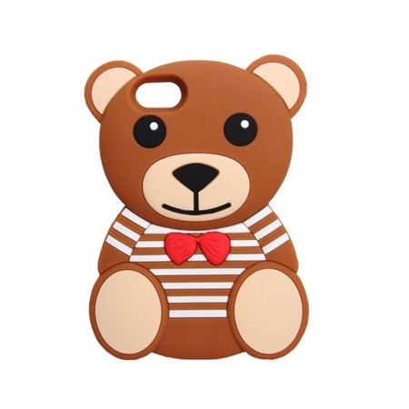 CASE 3D BEAR IN STRIPES IPHONE 5 5S SE