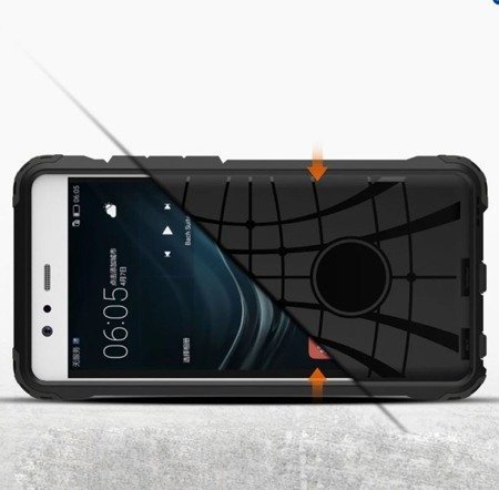 CASE ARMOR BLACK HUAWEI Y5P