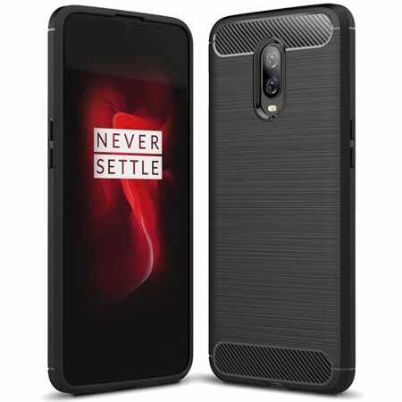 CASE CARBON LUX BLACK HUAWEI P20 LITE 2019