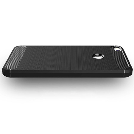 CASE CARBON LUX BLACK HUAWEI P20 LITE 2019