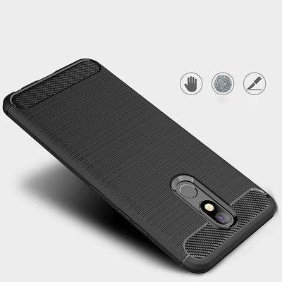 CASE CARBON LUX BLACK LG K40