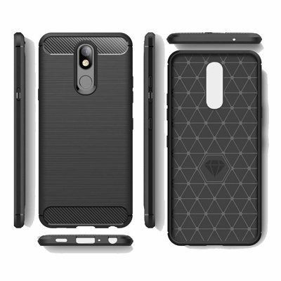 CASE CARBON LUX BLACK LG K40