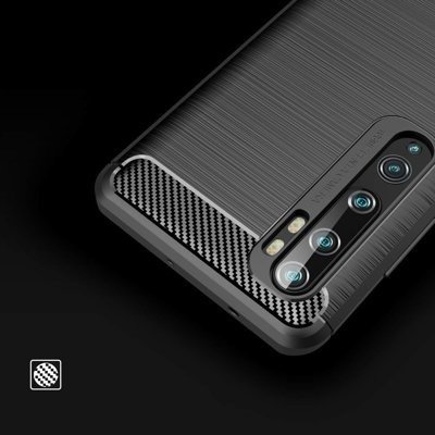 CASE CARBON LUX BLACK XIAOMI XIAOMI MI NOTE 10