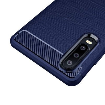 CASE CARBON LUX BLUE HUAWEI P30