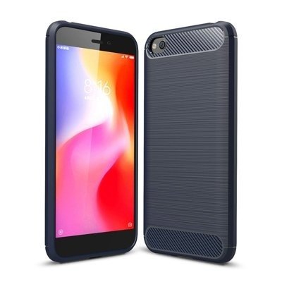 CASE CARBON LUX BLUE XIAOMI REDMI GO