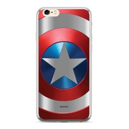 CASE CHROME MARVEL CAPTAIN AMERICA 025 IPHONE XR SILVER