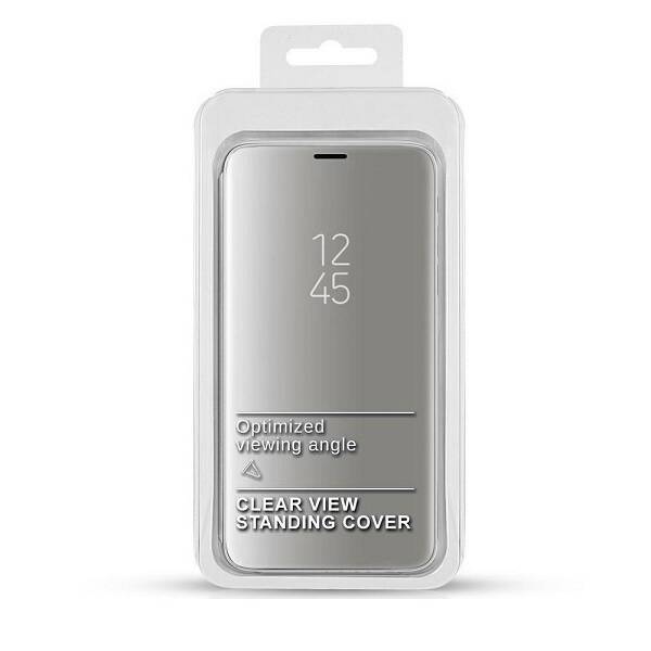 CASE CLEAR VIEW COVER SAMSUNG GALAXY A20S SILVER