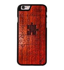 CASE ETUI DREWNIANE SMARTWOODS PUZZLE RED IPHONE 6 / 6S