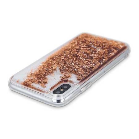 CASE ETUI LIQUID GLITTER TPU IPHONE 6 / 7 / 8 GOLD