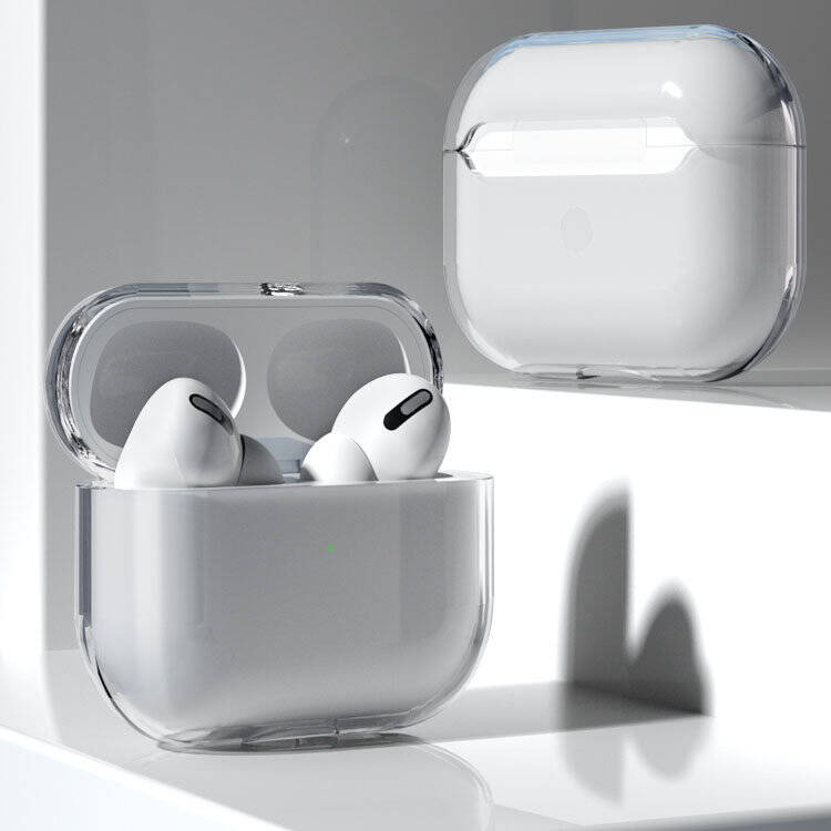 CASE FOR AIRPODS PRO HARD AND STRONG COVER FOR HEADPHONES TRANSPARENT (CASE A)