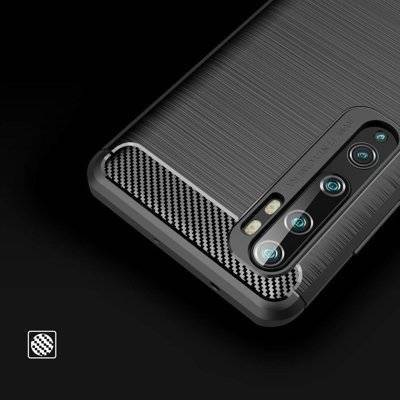 CASE LUX CARBON BLACK XIAOMI MI 10 PRO