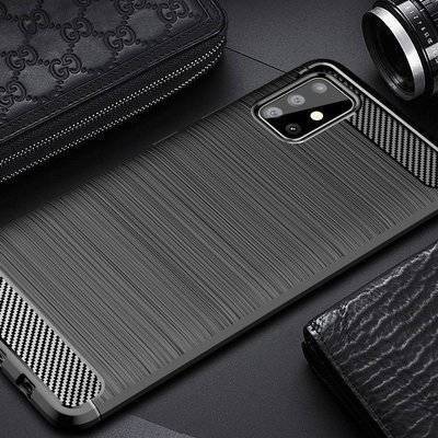 CASE LUX CARBON BLACK XIAOMI POCOPHONE M2