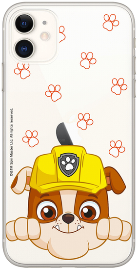 CASE OVERPRINT  PAW PATROL 005 IPHONE XR TRANSPARENT