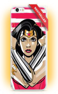 CASE OVERPRINT WONDER WOMAN 003 IPHONE 6 / 6S