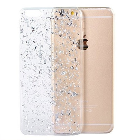 CASE SILVER GLITTERS SAMSUNG GALAXY A6 2018