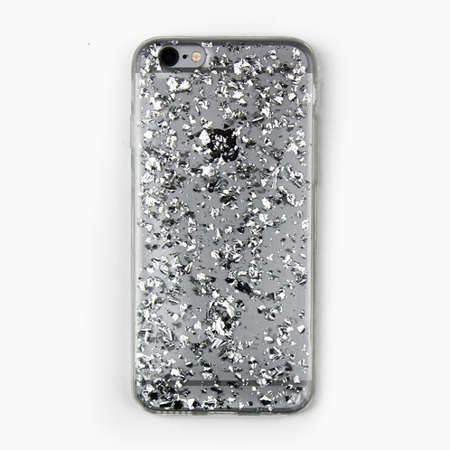 CASE SILVER GLITTERS SAMSUNG GALAXY A6 2018