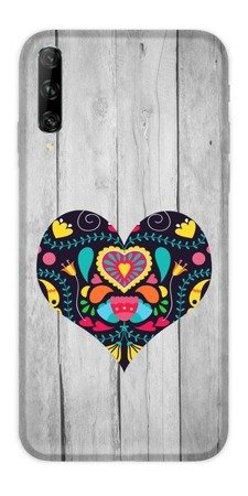 CASEGADGET CASE OVERPRINT BLACK HEART HUAWEI P SMART PRO