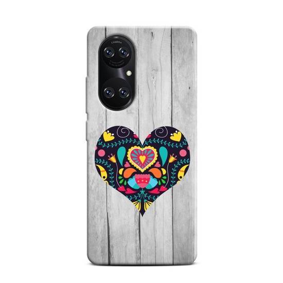 CASEGADGET CASE OVERPRINT BLACK HEART HUAWEI P50