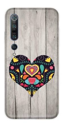 CASEGADGET CASE OVERPRINT BLACK HEART XIAOMI MI 10 PRO