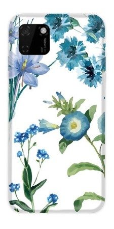 CASEGADGET CASE OVERPRINT BLUE FLOWERS HUAWEI Y5P