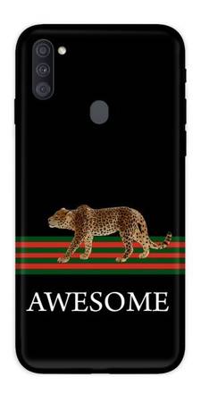 CASEGADGET CASE OVERPRINT CHEETAH SAMSUNG GALAXY A11