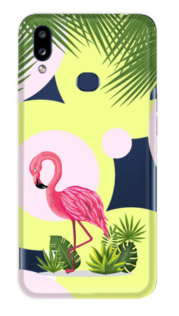 CASEGADGET CASE OVERPRINT FLAMINGO AND FLOWERS SAMSUNG GALAXY A10S