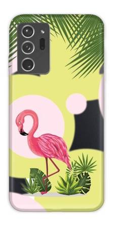 CASEGADGET CASE OVERPRINT FLAMINGO AND FLOWERS SAMSUNG GALAXY NOTE 20 PLUS