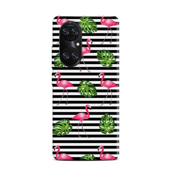 CASEGADGET CASE OVERPRINT FLAMINGO HUAWEI P50 PRO