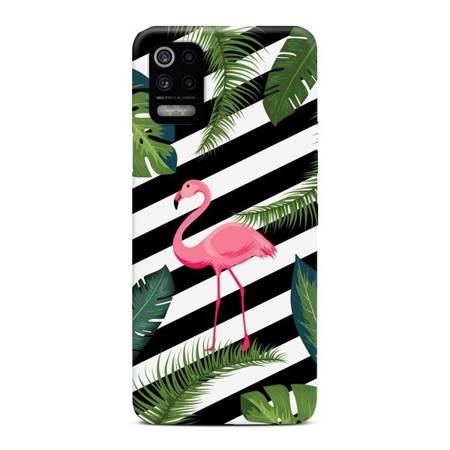 CASEGADGET CASE OVERPRINT FLAMINGO IN LEAVES LG K52 5G