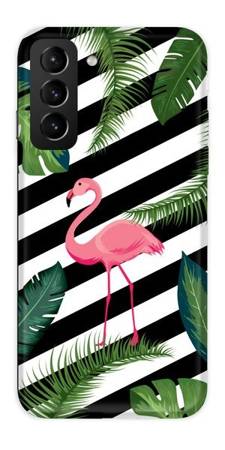 CASEGADGET CASE OVERPRINT FLAMINGO IN LEAVES SAMSUNG GALAXY S21 PLUS