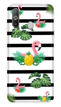 CASEGADGET CASE OVERPRINT FLAMINGOS 2 SAMSUNG GALAXY A60