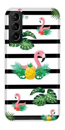 CASEGADGET CASE OVERPRINT FLAMINGOS 2 SAMSUNG GALAXY S21