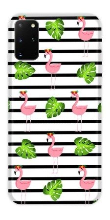 CASEGADGET CASE OVERPRINT FLAMINGOS AND LEAVES SAMSUNG GALAXY S20 PLUS