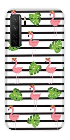 CASEGADGET CASE OVERPRINT FLAMINGOS HUAWEI P40 LITE 5G