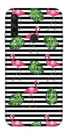 CASEGADGET CASE OVERPRINT FLAMINGOS HUAWEI Y6P