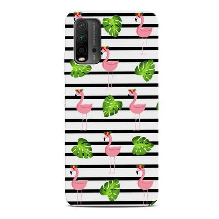 CASEGADGET CASE OVERPRINT FLAMINGOS XIAOMI REDMI 9T