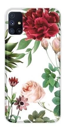 CASEGADGET CASE OVERPRINT RED FLOWERS SAMSUNG GALAXY M51