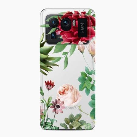 CASEGADGET CASE OVERPRINT RED FLOWERS XIAOMI MI 11 ULTRA