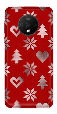 CASEGADGET CASE OVERPRINT RED HEARTS ONEPLUS 7T