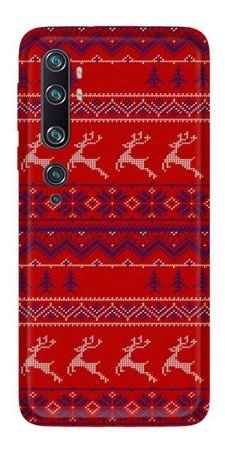 CASEGADGET CASE OVERPRINT RED REINDEERS ONEPLUS 7T PRO