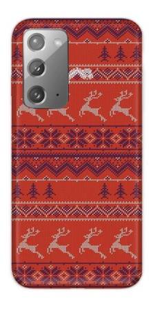 CASEGADGET CASE OVERPRINT RED RENIFERS SAMSUNG GALAXY NOTE 20