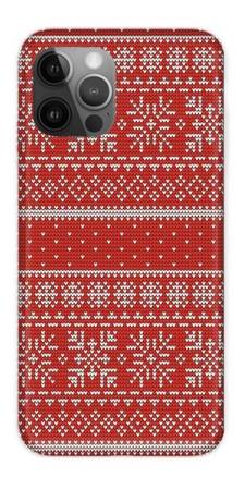 CASEGADGET CASE OVERPRINT RED SNOWFLAKE  IPHONE 12 PRO MAX
