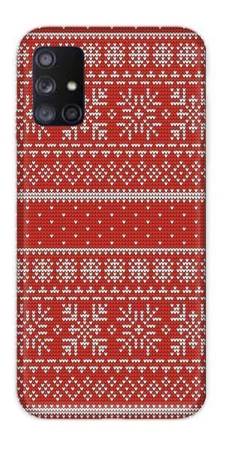 CASEGADGET CASE OVERPRINT RED SNOWFLAKE SAMSUNG GALAXY A51