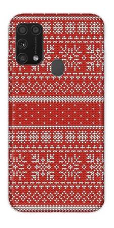 CASEGADGET CASE OVERPRINT RED SNOWFLAKE SAMSUNG GALAXY M31