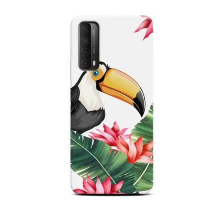CASEGADGET CASE OVERPRINT TOUCAN AND LEAVES HUAWEI  P SMART 2021