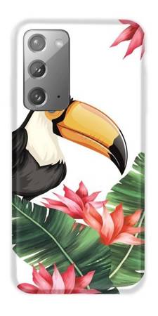 CASEGADGET CASE OVERPRINT TOUCAN AND LEAVES SAMSUNG GALAXY NOTE 20