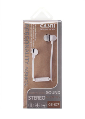 CASNI EARPHONES CS-107 WHITE