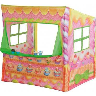 CHILDREN'S TOY SHOP-TENT POP UP CUPCAKE SHOP WITH CUPCAKES